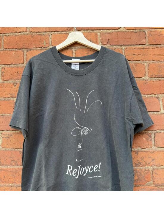 Fruit of the Loom Other - vintage James Joyce rejoyce t shirt 1989 XL